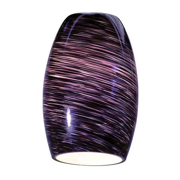 Chianti, Glass Shade, Purple Swirl Glass, Access Lighting, Mfr#: 978ST-PLS